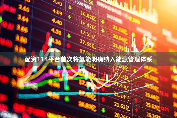 配资114平台首次将氢能明确纳入能源管理体系