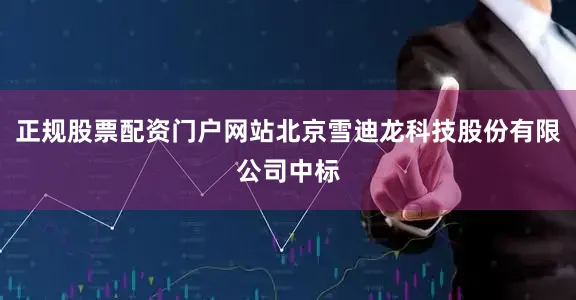 正规股票配资门户网站北京雪迪龙科技股份有限公司中标